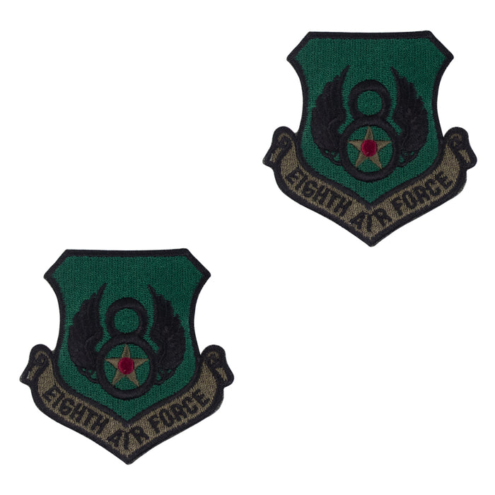 Air Force Patch: 8th Air Force Command Subdued