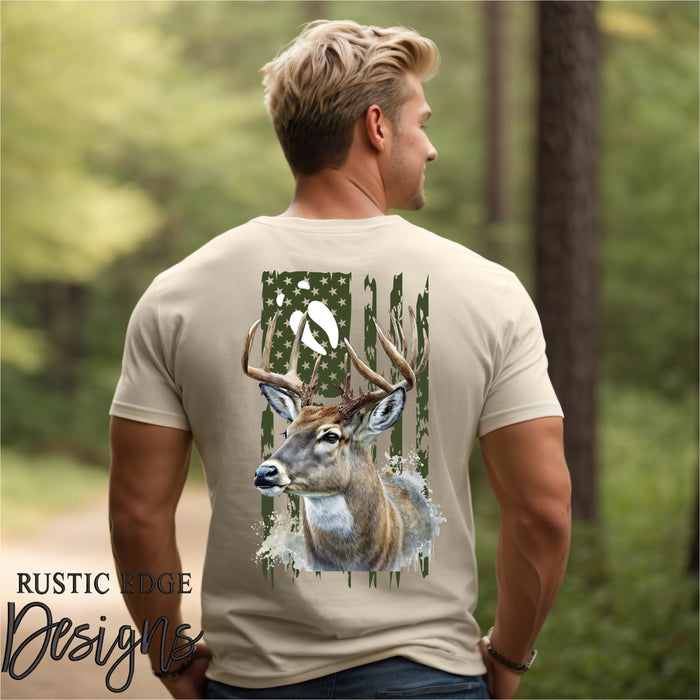 American Flag Buck