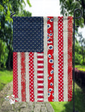 American Flag Patchwork Garden Flag