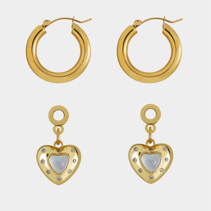 Ami Charm Earrings