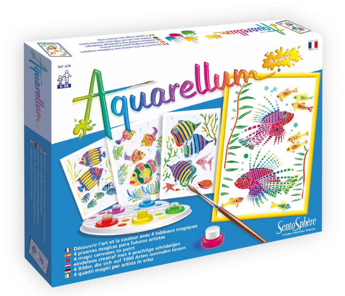 Aquarellum Fish Painting Kit