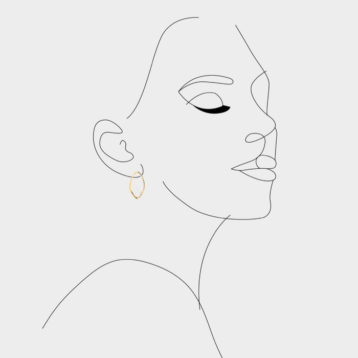 Ariel Dangling Earrings w/ Pearl