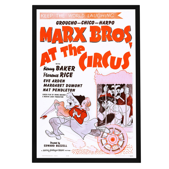 "At The Circus" (1939) Framed Movie Poster