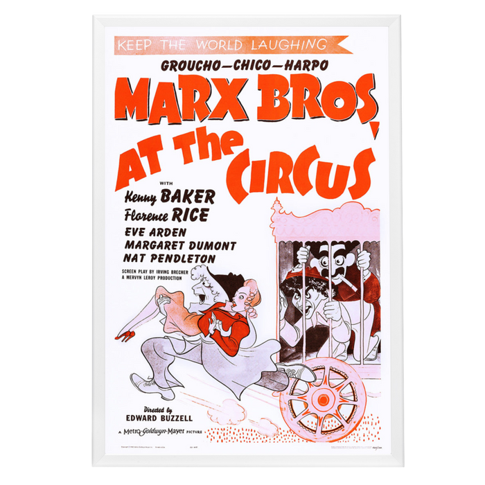"At The Circus" (1939) Framed Movie Poster