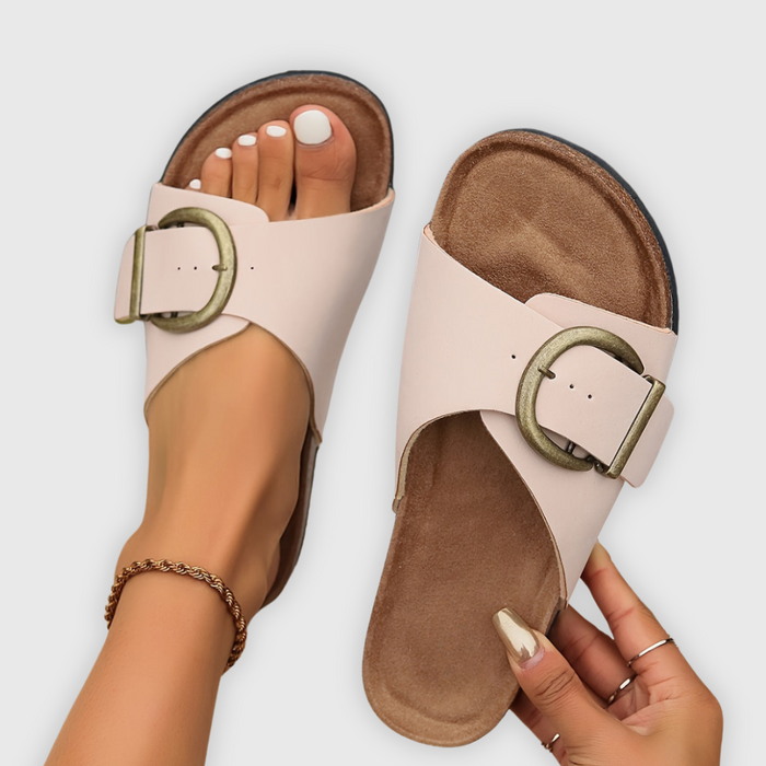 Aurora – Bequeme Sandalen mit weichem Gleit-Einstieg  - By Qivii
