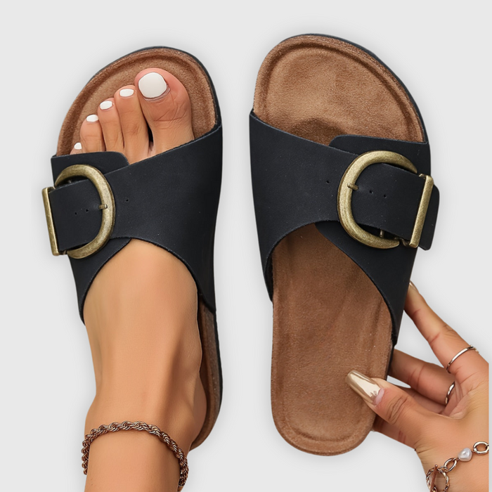 Aurora – Bequeme Sandalen mit weichem Gleit-Einstieg  - By Qivii