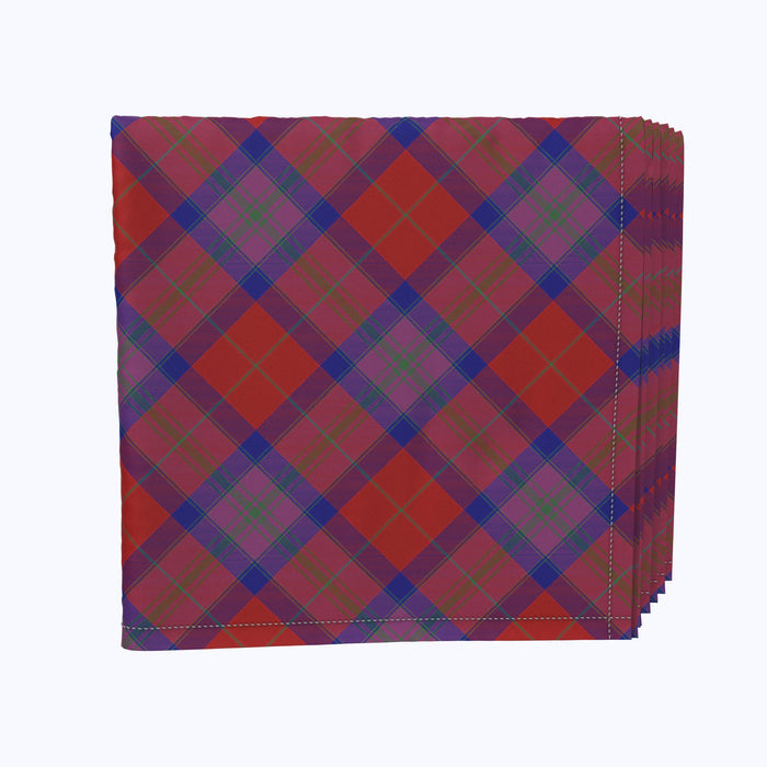 Autumn Tartan Plaid Napkins