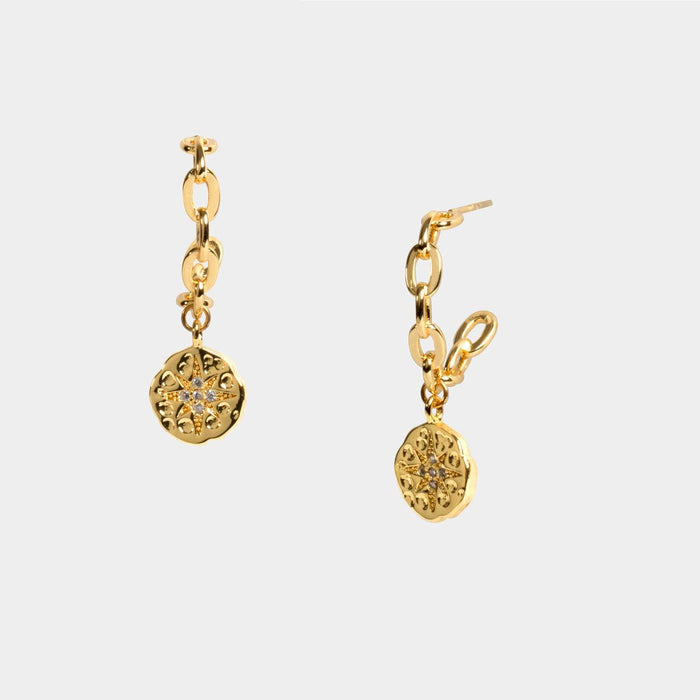 Aviana Coin Earrings-D