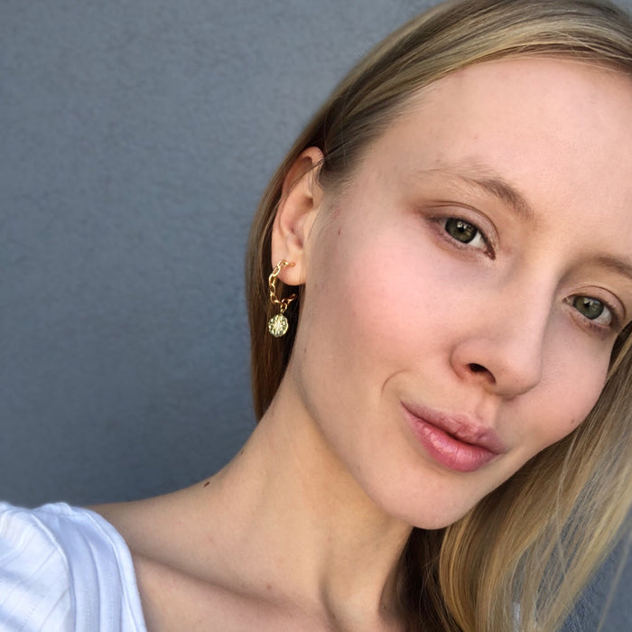 Aviana Coin Earrings-D