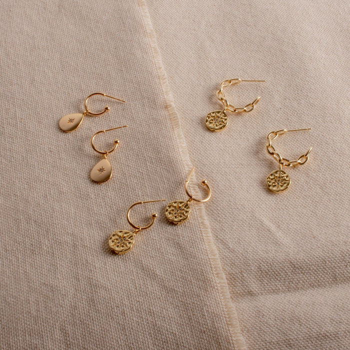 Aviana Coin Earrings-D