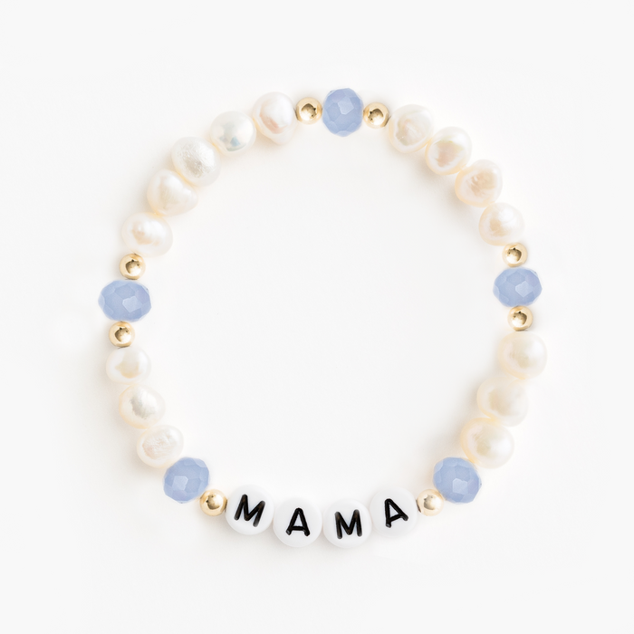 Baby Blue ♡ Mother of Pearl Bracelet