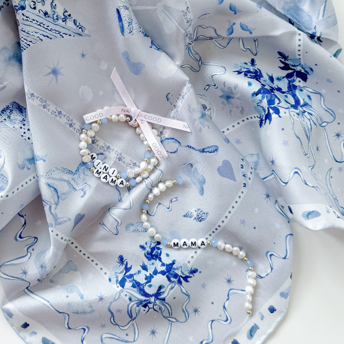Baby Blue ♡ Mother of Pearl Bracelet