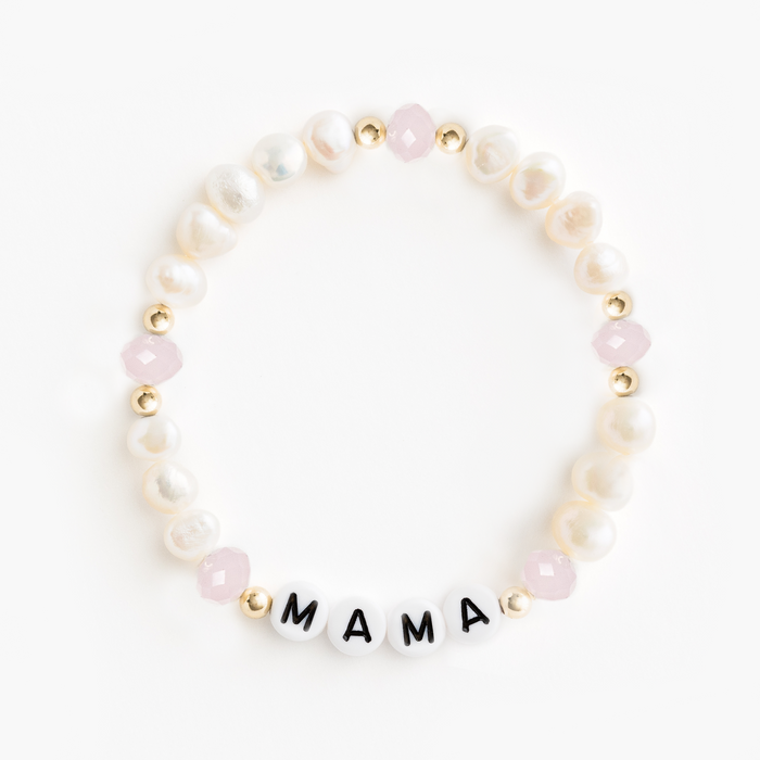 Baby Pink ♡ Mother of Pearl Bracelet