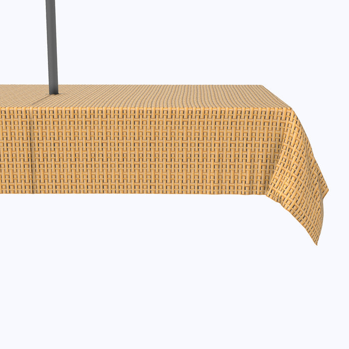 Bamboo Cane Wicker Outdoor Rectangles