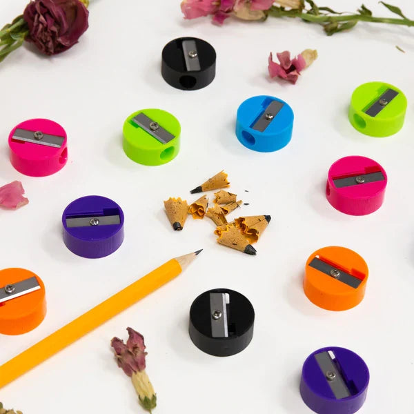 BAZIC Round Pencil Sharpener (12/Pack) Sold in 24 Units