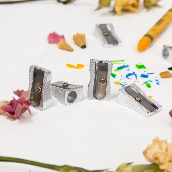 BAZIC Single Hole Metal Pencil Sharpener (6/Pack) Sold in 24 Units