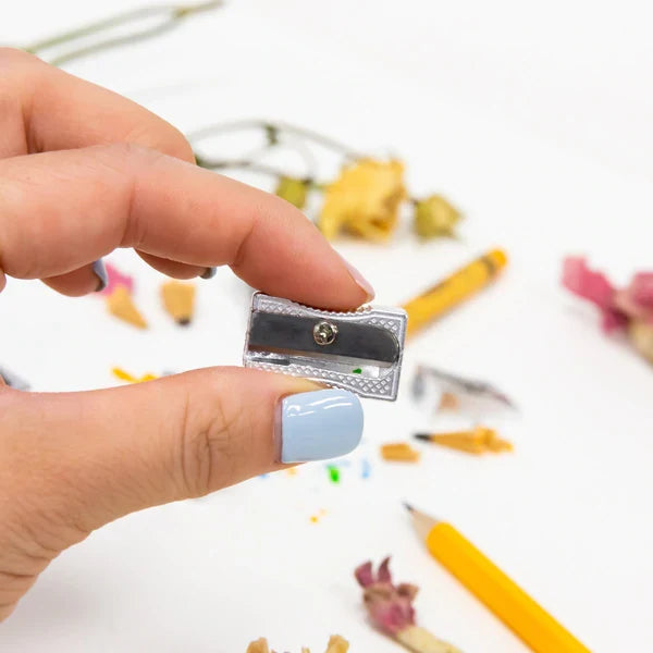 BAZIC Single Hole Metal Pencil Sharpener (6/Pack) Sold in 24 Units