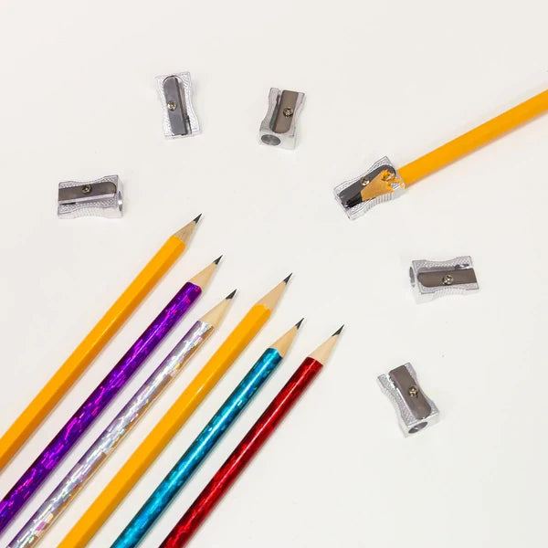 BAZIC Single Hole Metal Pencil Sharpener (6/Pack) Sold in 24 Units