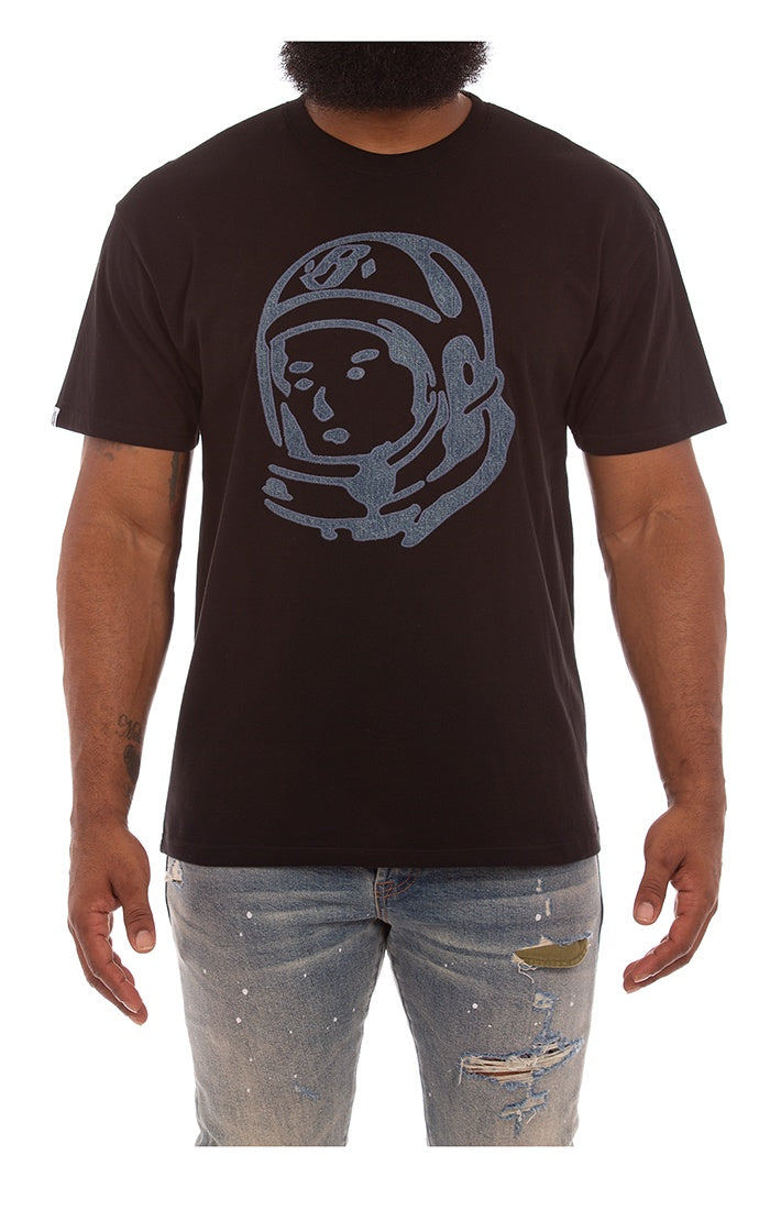 Billionaire Boys Club Black BB Denim Helmet SS Knit 851-1312
