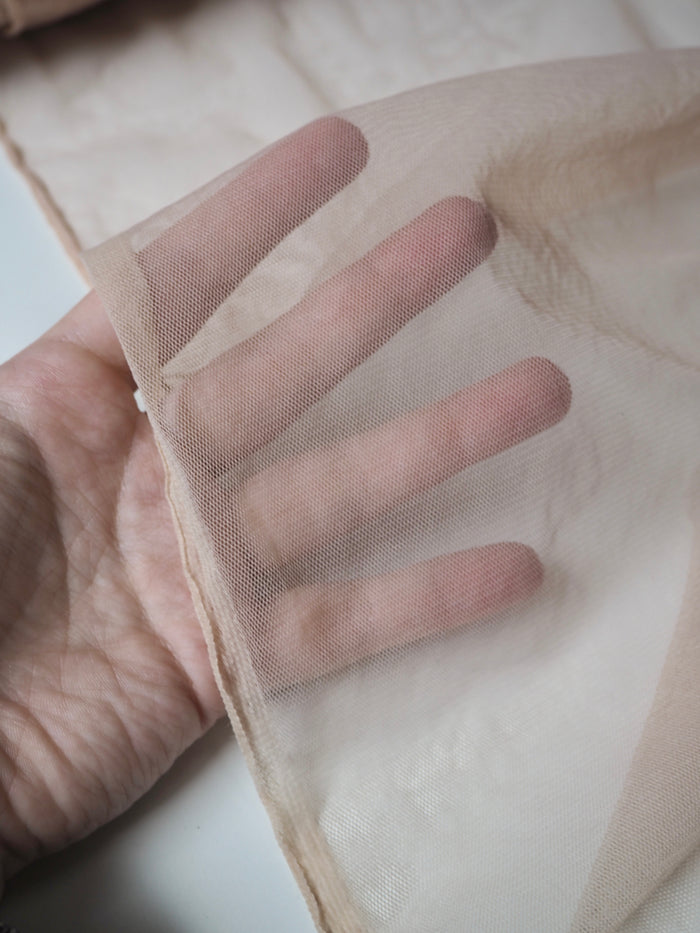 Beige Soft Tulle