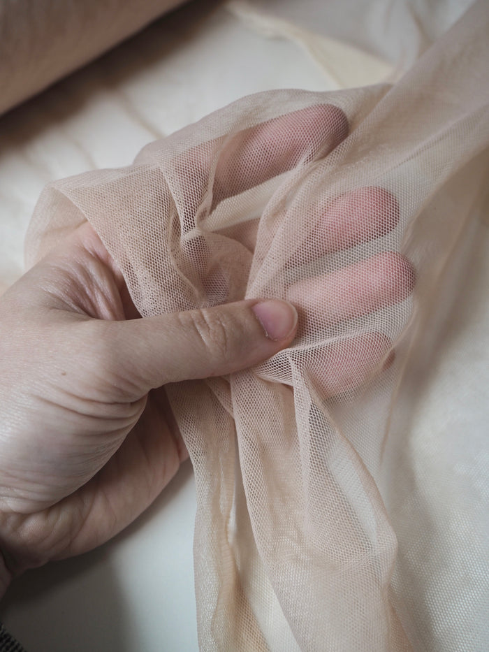 Beige Soft Tulle