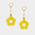 Bethany Chain Floral Earrings