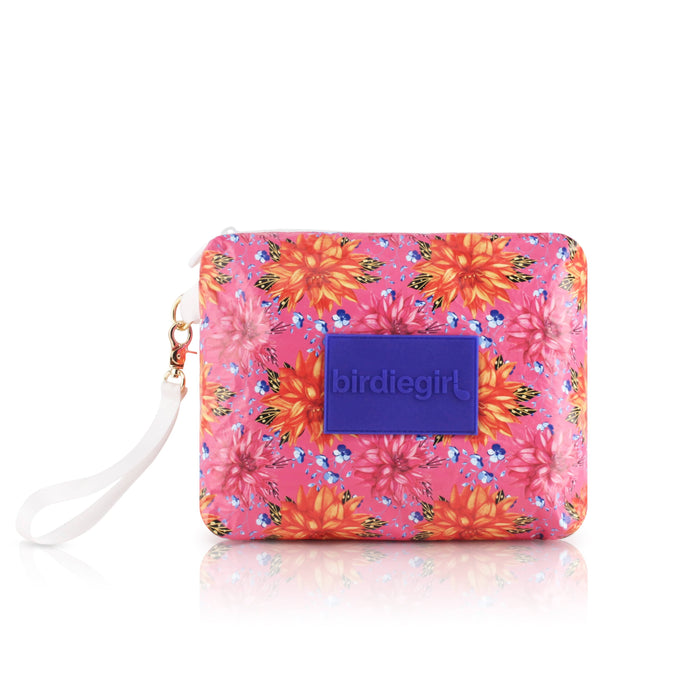 Golf Bags in Big Floral Women's Golf Accessories Bag by Birdie Girl Golf