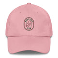 in Pink Birdie Love Club Women’s Golf Hat – Embroidered Dad Hat by Birdie Girl Golf