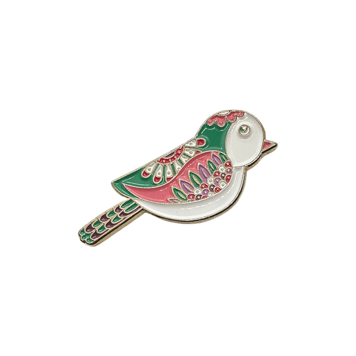 Golf Ball Markers in Multi-Color Birdie Women's Golf Ball Marker with Hat Clip by Birdie Girl Golf