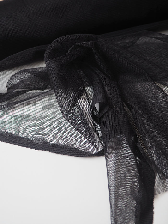 Black Soft Tulle