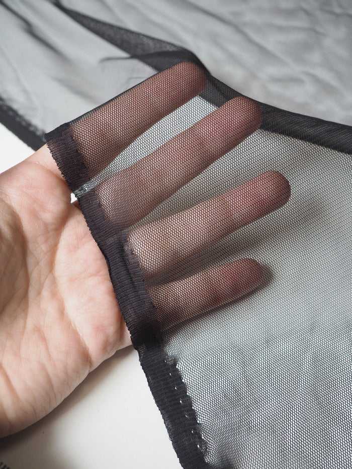 Black Soft Tulle