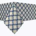 Blue Diamond Ogee Rectangles