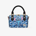 Blue Stitch Graffiti Pillow Bag