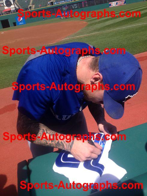 Brett Lawrie Toronto Blue Jays Signed Autographed White #13 Jersey JSA COA