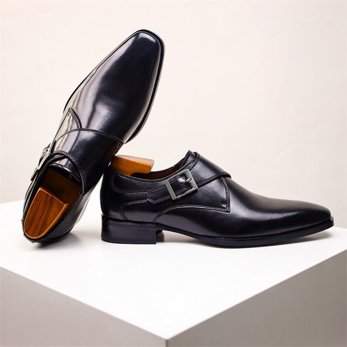 Carlo Vespucci Leather Shoes  - By Qivii