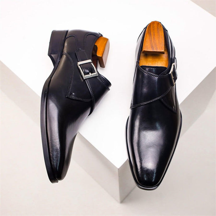 Carlo Vespucci Leather Shoes  - By Qivii