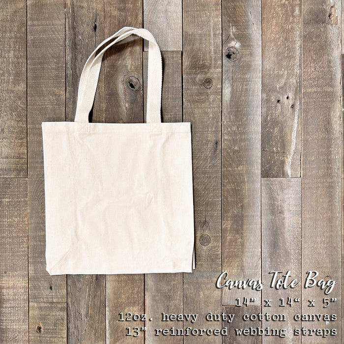 Cherry Blossom Stem - Canvas Tote Bag