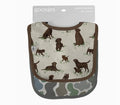 Chocolate Labs Bib Set - Premium Baby Accessories from Goosies - Just $24.95! Shop now at Pat's Monograms