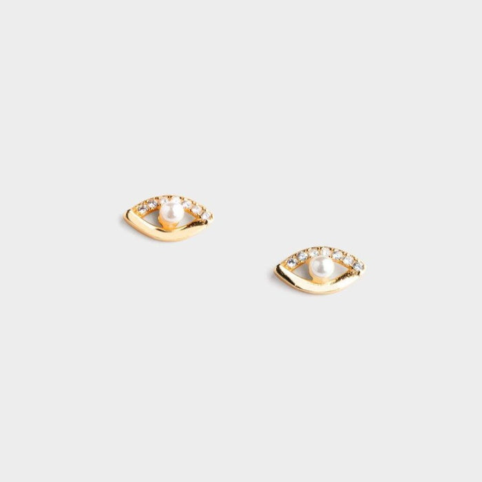 Cleopatra Pearl Studs