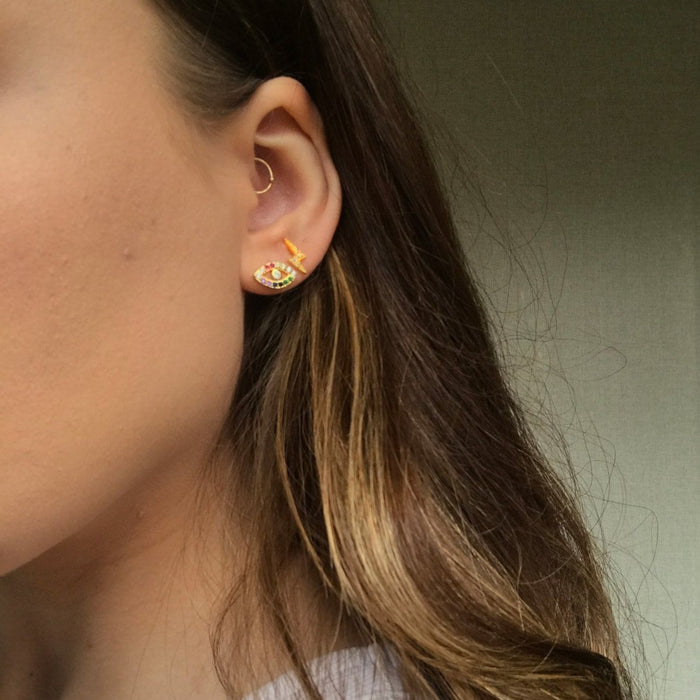 Cleopatra Rainbow Studs