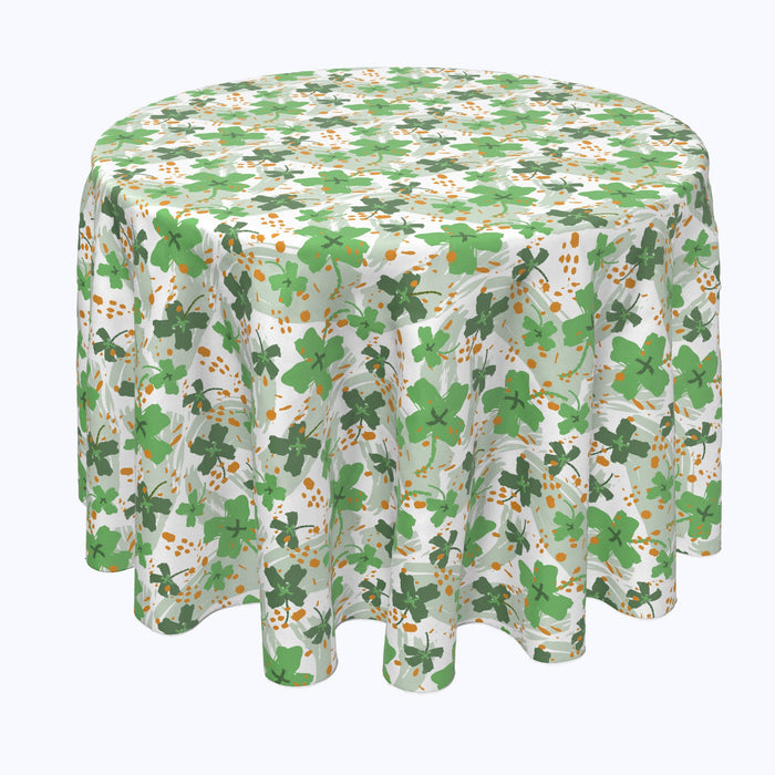 Clover Cross and Orange Spots Rounds