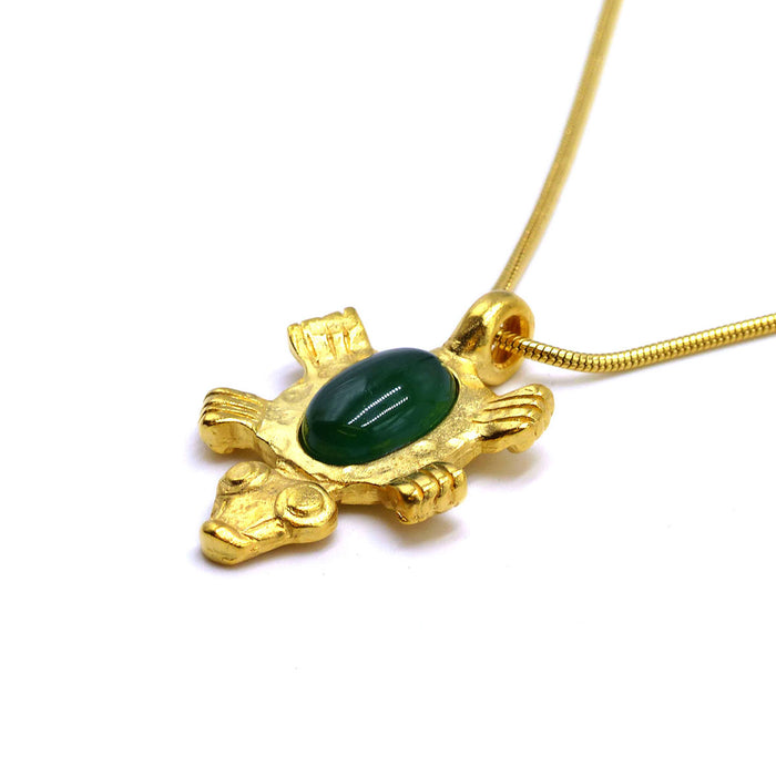 Coclé Inspired Turtle Pendant