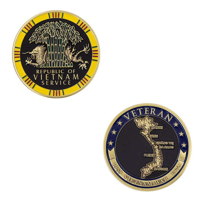 Coin: 2" Vietnam Veteran Memorial