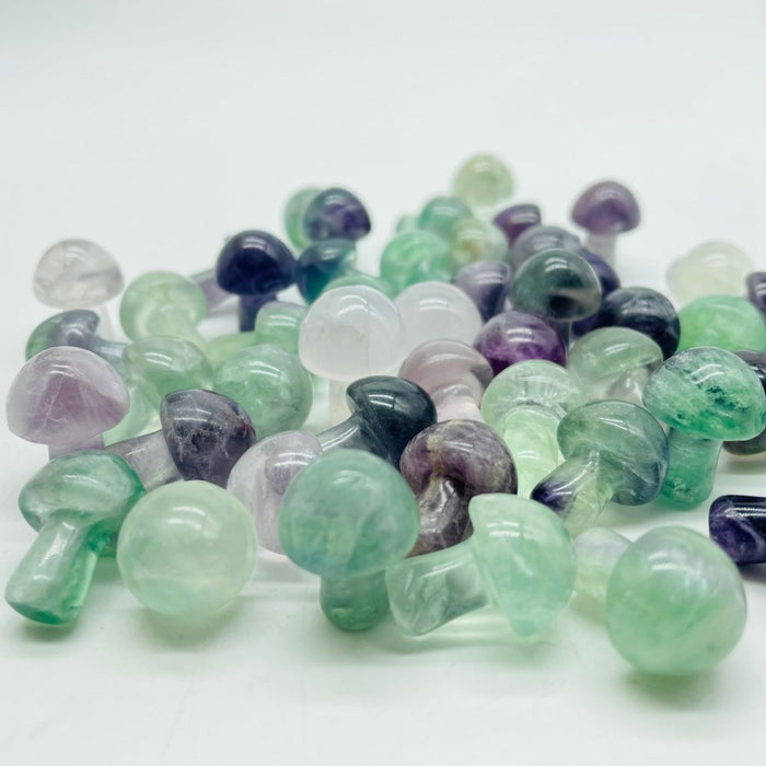Colorful Fluorite Mushroom Wholesale -Wholesale Crystals