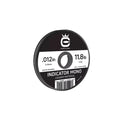 Cortland Indicator Mono Leader spool, white .012in diameter, 50ft length