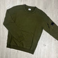 CP Company Light Fleece Sweatshirt - Ivy Green