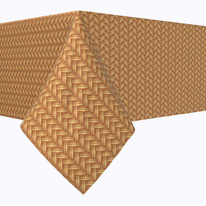 Criss Cross Bark Wicker Rectangles