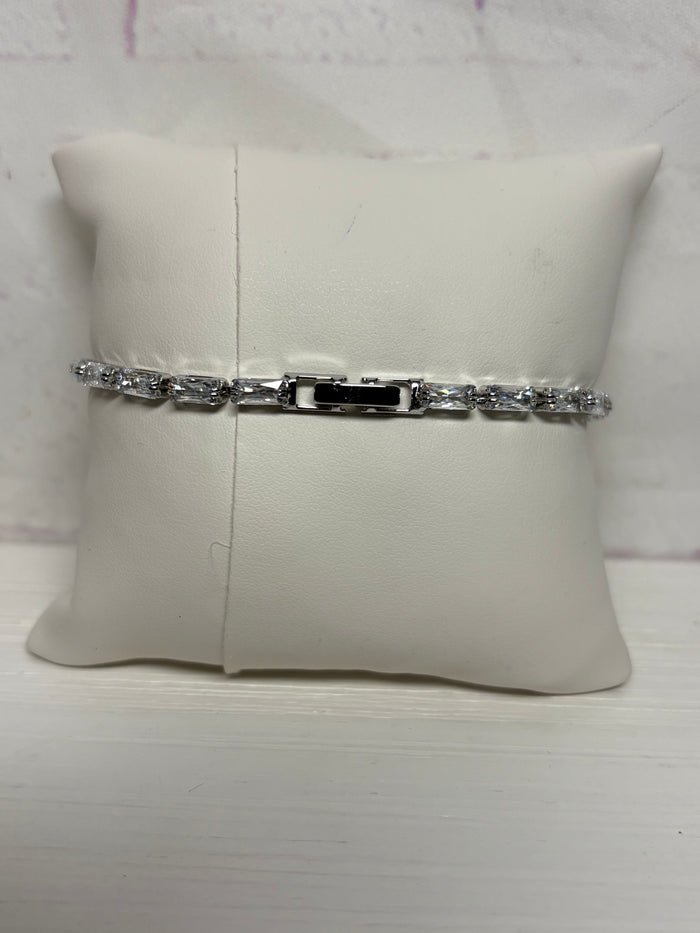 Crystal Baguette Bracelet