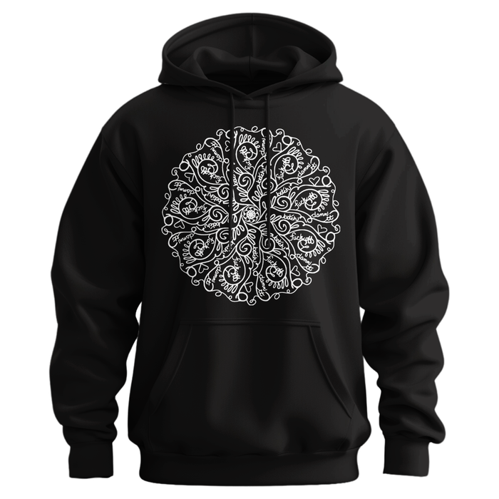 Curse Word Mandala Hoodie