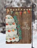 Customizable Merry Christmas Garden Flag